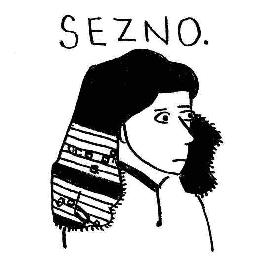 Sezno Ockeghem Tee - Unisex White / Light Blue / Sport Grey